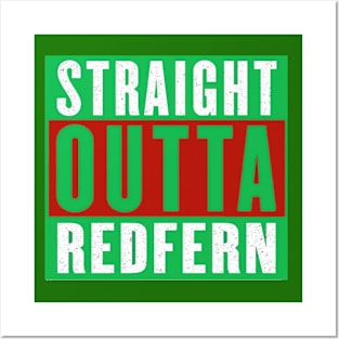 South Sydney Rabbitohs - STRAIGHT OUTTA REDFERN (Green) Posters and Art